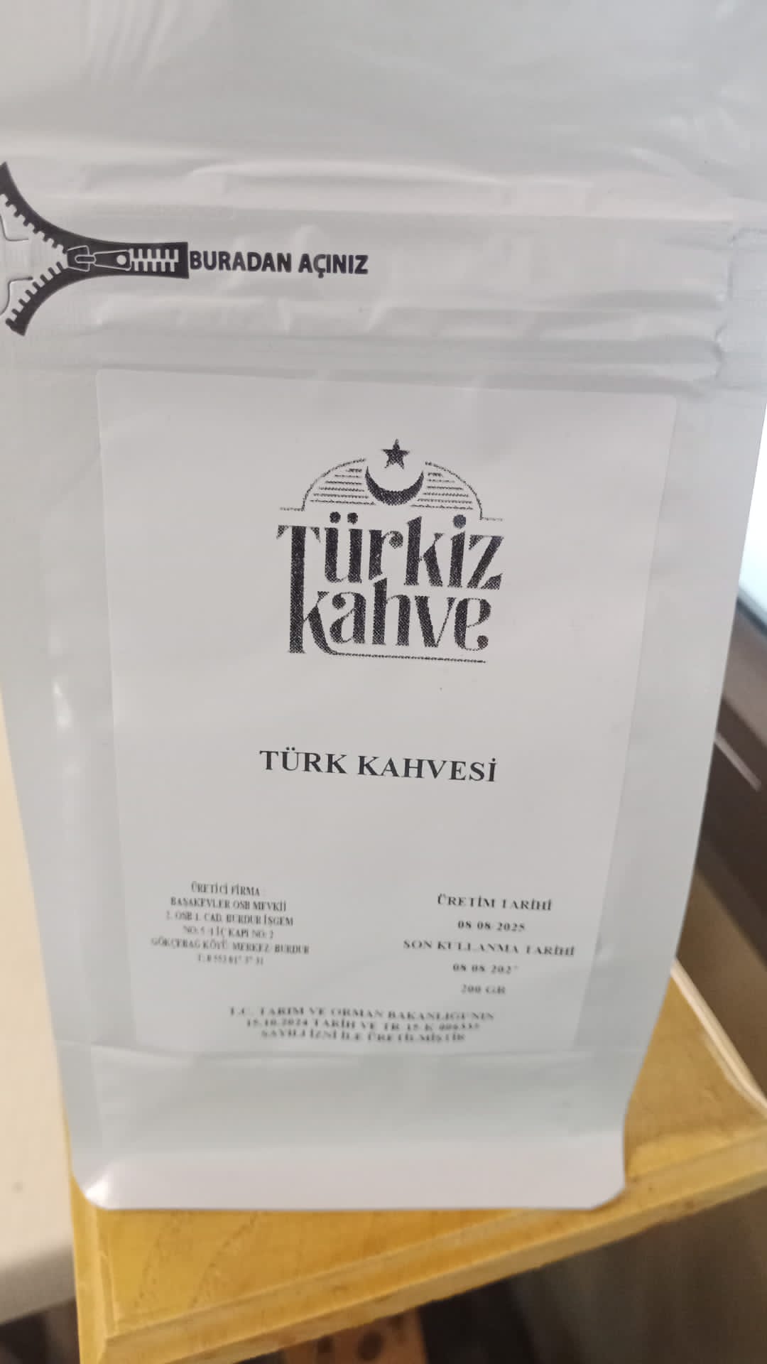PAKET KAHVE 200gr